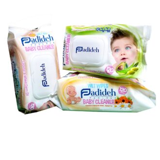 دستمال مرطوب پاک کننده کودک (120 برگ)